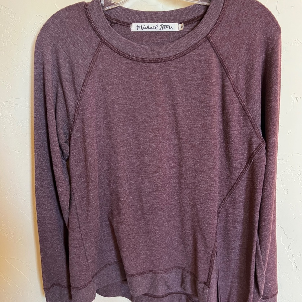 Michael Stars Sweater with Asymmetric Hem - Size XS